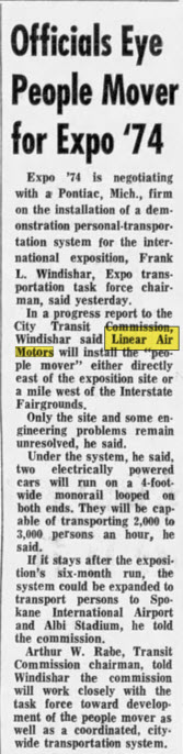 Linear Air Motors - Nov 1972